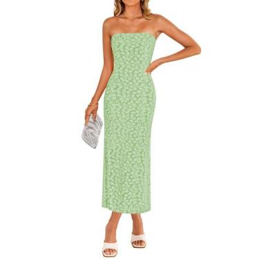 Imagem de Vestido ZESICA 2025 Summer Boho Floral Bodycon Off Shoulder