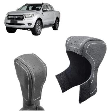 Imagem de Capa Couro Cobertura Manopla Marcha Câmbio Automático Ranger Limited B