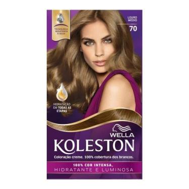 Imagem de Tinta de Cabelo Koleston 70 Louro Médio 55g, Louro Médio