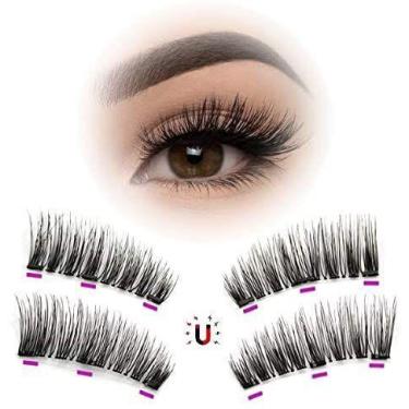 Imagem de Cilios Magneticos Postiços 3d Natural Imã - MKL