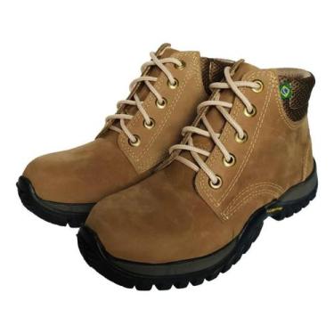 Imagem de Bota Adventure Coturno Masculino Feminino Trilha Couro Legitimo - Art 