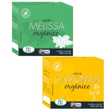 Imagem de Kit Ansiedade  2cx Chá de Camomila e Melissa (20 sachês) - Campo Verde