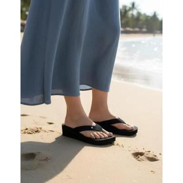 Imagem de Kit 2 Chinelo Ortopedico DuRio Feminino Esporao Tamanco Moda, 38, Pret