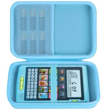 Imagem de Lebakort Capa de armazenamento compatível com Leapfrog Touch and Learn eReader (capa azul clara)