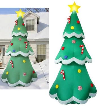 Imagem de Arvore Natal Inflavel Natalina Decoraçao Casa Loja Comercio Shopping V