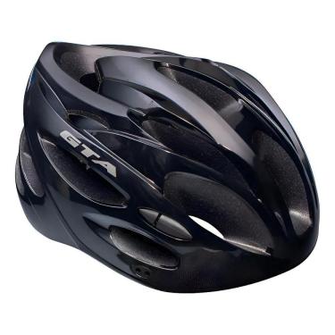 Imagem de Capacete Gta Inmold Bike Pisca Pisca Led Ciclismo Mtb Cor Pr