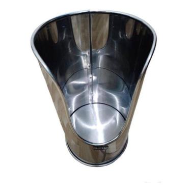 Imagem de Suporte Inox Batom Para Extintores Pó 4 É 6 Kg