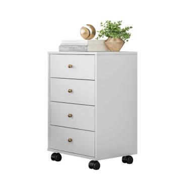 Imagem de Gaveteiro Presence Branco - Demóbile