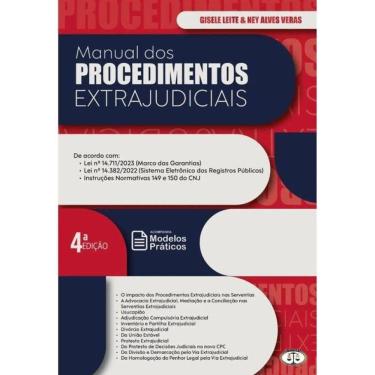 Imagem de Manual Dos Procedimentos Extrajudiciais - 2025