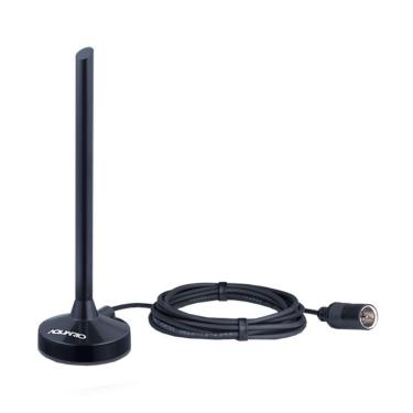 Imagem de Antena Interna/ Externa Aquario Dtv-100P Vhf/ Uhf/ Fm/ Hdtv/ 4K Cabo 2,5M