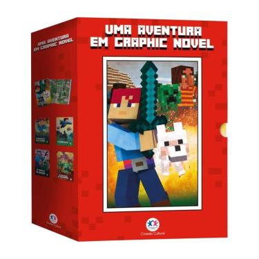 Imagem de Box - Minecraft: uma Aventura em Graphic Novel