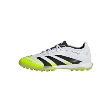 Imagem de adidas Tênis unissex Pro Turf, Branco/preto/limão lúcido, 38 BR