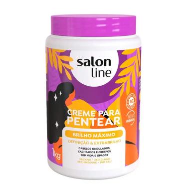 Imagem de Creme para Pentear Brilho Máximo Salon Line 1Kg