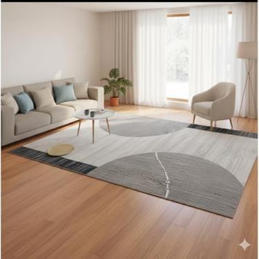 Imagem de Tapete Elegance 2,00 x 1,50m – Conforto, Sofisticação e Estilo para Sua Sala (Estampa 08 tamanho 2,00 x 1,40)