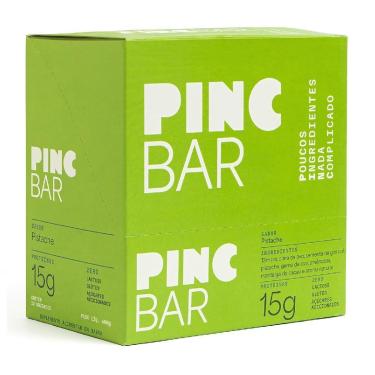 Imagem de Barra de Proteína Natural Pistache - Pincbar 12 un.-Unissex