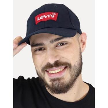 Imagem de Boné Levis Big Logo Batwing Azul Marinho-Masculino