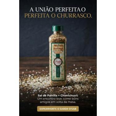 Imagem de Tempero de Domingo - Sal de Parrilla com Chimichurri - 500g - D'sab