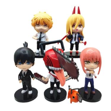 Imagem de Figure Toy Colecionável Motosserras Mans Powers Anime x5