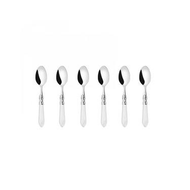 Imagem de Jogo 6 Colheres para Café Chá Mesa Posta Aladin Bugatti