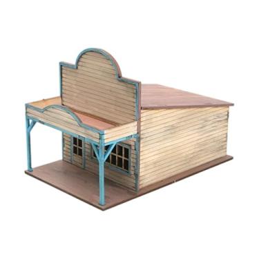 Imagem de MotiveTech Kit de Maquete de Cidade em Escala 1/72, Cenário, Modelo Arquitetônico, Quebra-cabeça 3D de Madeira, Hospital