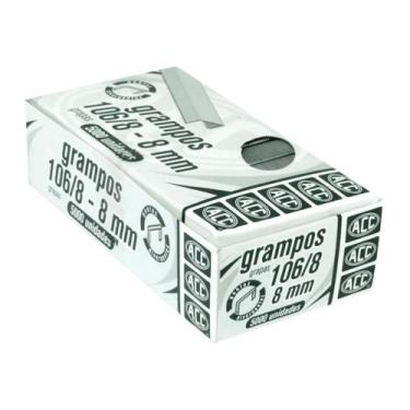 Imagem de Grampo grampeador 106/8 galvanizado 5000 un Acc
