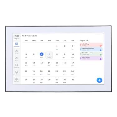 Imagem de GLOGLOW Gráfico de Tarefas do Calendário Digital Smar de 15,6 Polegadas, Calendários de Mesa Tela Interativa Com Tela Sensível Ao Toque Inteligente para Famílias Ocupadas e Indivíduos Em Casa, (#11)