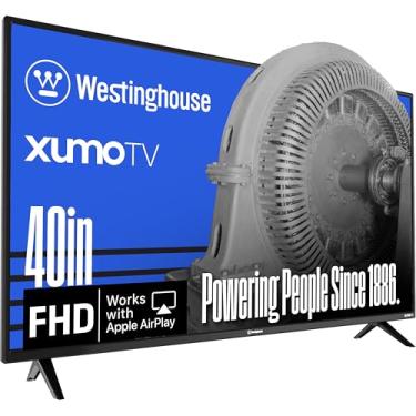 Imagem de Westinghouse Smart TV de 40 polegadas, FHD 1080P Xumo TV com controle remoto de voz, televisão de tela plana com Dolby Atmos, Blueooth, Apple AirPlay, Wi-Fi e conectividade móvel