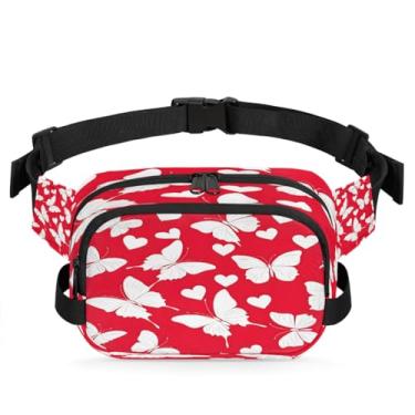 Imagem de Pochete de margarida verde para mulheres e homens com alça ajustável, bolsa transversal, bolsa de peito, bolsa tiracolo, Cor 17