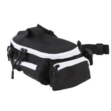 Imagem de aqxreight Bolsa de Cintura Resistente à água, Grande Capacidade de Armazenamento de Partição, Cinto Ajustável, Pacote de Cintura para Viagens, Caminhadas, Corrida, Esportes Ao Ar Livre, Desgaste