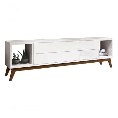 Imagem de Rack Para Tv Delux 1.8 Branco - Moveisaqui