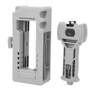 Imagem de Generic Kit de Instalação de Dobradiça e Trava Porta, Modelo de Dobradiça Ajustável por Dobradiças de 3 ”a 5” Com Raio de 1/4 ”ou 5/8” de Cantos Compatíveis Com Portas de 1-3/8 ”e
