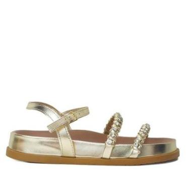 Imagem de PAPETE STRASS CRISTAL DOURADO C 30378 0010 0004 ANACAPRI-Feminino