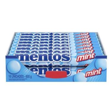 Imagem de Bala Mentos Sabor Mint Display 16x37,5g