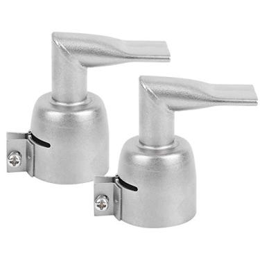 Imagem de Acouto Conjunto de Bicos de Soldagem - Aço Inoxidável de 90 Graus e Ranhura Larga para Soldagem de Folhas de Plástico Quentes e Versáteis