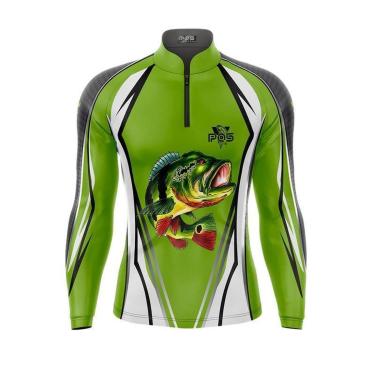 Imagem de Camiseta Pqs Pesca Esportiva Tucunaré Ref 16 Dry Shield Uv 50+-Unissex