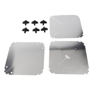 Imagem de Generic Refletores de de Barco de Alumínio Durável Tipo Octaédrico 12x12 Polegadas 10pcs Equipamento de Segurança Prático para Barcos a Motor
