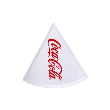 Imagem de Prato De Pizza Coca-Cola Branco 22Cm - Hauskraft