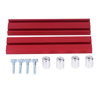 Imagem de Bancada de aplainamento para carpintaria Kit de conjunto de ferramentas de braçadeira de posicionamento para cães Fixação estável Trabalho preciso Usos flexíveis para mesa de (15,8 mm)