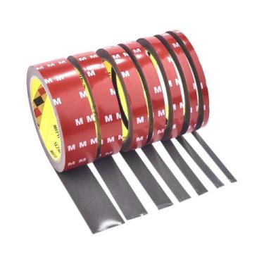 Imagem de Fita Adesiva Extra Forte Dupla Face 3M Longa 0.4mm Grossa Para Indústr