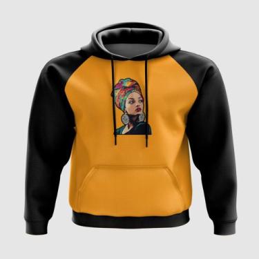 Imagem de Blusa com Capuz Consciência Negra Cultura Afro 06 - Fabriqueta, M