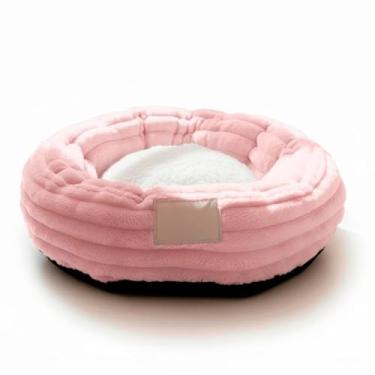 Imagem de Cama Para Cachorro e Gato Pequeno Ninho Nuvem Caminha Pet Luxo Confortável 50cm(Rosa Bebê)