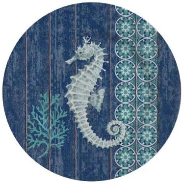 Imagem de Conjunto com 6 Pratos Raso Acqua Fish Ø29cm - Alleanza Cerâmica