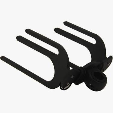 Imagem de Mojiate Suporte para prancha de joelho feito para barco, suporte de torre de wakeboard preto, suporte de torre de wakeboard de alumínio polido suporte para prancha de surfe para barco (estilo a