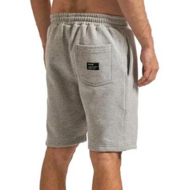 Imagem de Bermuda Moletom Hurley Circle Icon Cinza-Masculino