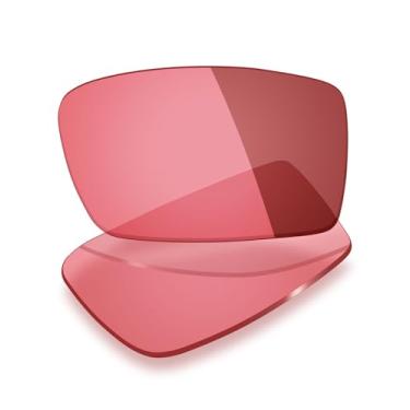 Imagem de Mryok Lentes de substituição UV400 compatíveis com óculos de sol Arnette Fuzzy AN4187, HD Polarized, proteção UV, resistente a impactos e ajuste perfeito - Fotocromático rosa