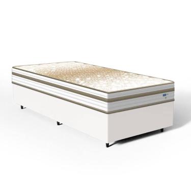 Imagem de Cama Box com Colchão de Molas Ensacadas Double Face Pillow Euro Alfa Probel Solteiro 88cm