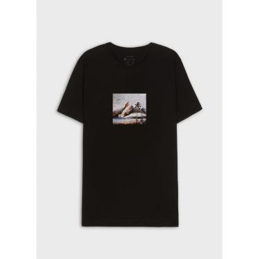 Imagem de T-shirt slim vintage rio paisagem mc OSKLEN-Masculino