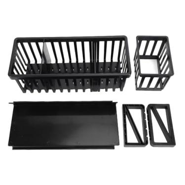 Imagem de TOPINCN Organizador de Pia de Cozinha Multifuncional Suporte de Pia para Animais de Estimação para Dispensador de Sabão Com Escova de Esponja Com Design Inclinado para Evitar Acúmulo de