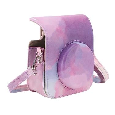 Imagem de Generic Bolsa Protetora de PU para Câmera Instantânea Capa Removível para Mini 12 Material Fácil de Usar para Poeira e Arranhões à Prova de Chuva para Entusiastas da Fotografia (Nuvem sonhadora)