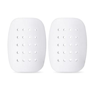 Imagem de 2 mini caneleiras de futebol, caneleiras juvenis de 9 x 6 cm, design de furos respiráveis, caneleiras de futebol, antiderrapante, para homens, mulheres, meninos, meninas, presente